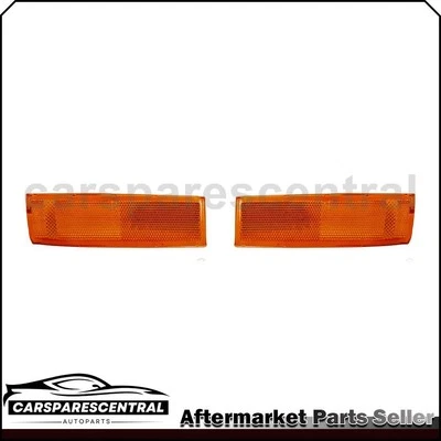 Conjunto de luz marcadora lateral izquierda derecha para Chevrolet S10 TYC 1982 1983 1984 1985 Foto 1 de 4