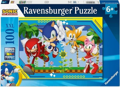 NEW Ravensburger 100 XXL Pieces Jigsaw Puzzle 6+ Sonic - Image 1 of 2