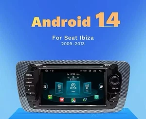 Autoradio Seat Ibiza 6J 2009-2013 WIFI CARPLAY BT RDS GPS+RetroCamera. OFFERTA!! - Foto 1 di 8
