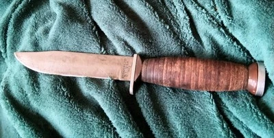 Cuchillo de caza vintage Schrade-Walden N.Y. U.S.A. H-15 • 1946-1973 Foto 1 de 4