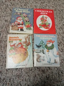 4Junior Elf Books THE CHRISTMAS SNOWMAN, SANTAS RUNAWAYELF,Christmas Joy!! - Picture 1 of 2