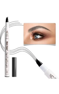 Pluma de cejas Music Flower, bolígrafo líquido para cejas, lápiz de cejas impermeable con micro- - Imagen 1 de 5