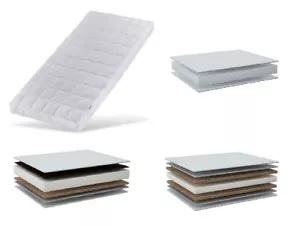 Cot Bed Junior MATTRESS Foam Coconut BUCKWHEAT 3 sizes + Waterproof bed sheet - Picture 1 of 14