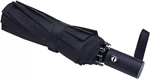 Travel Essentials Umbrella Windproof Compact Collapsible - Strong & Portable - Picture 1 of 30