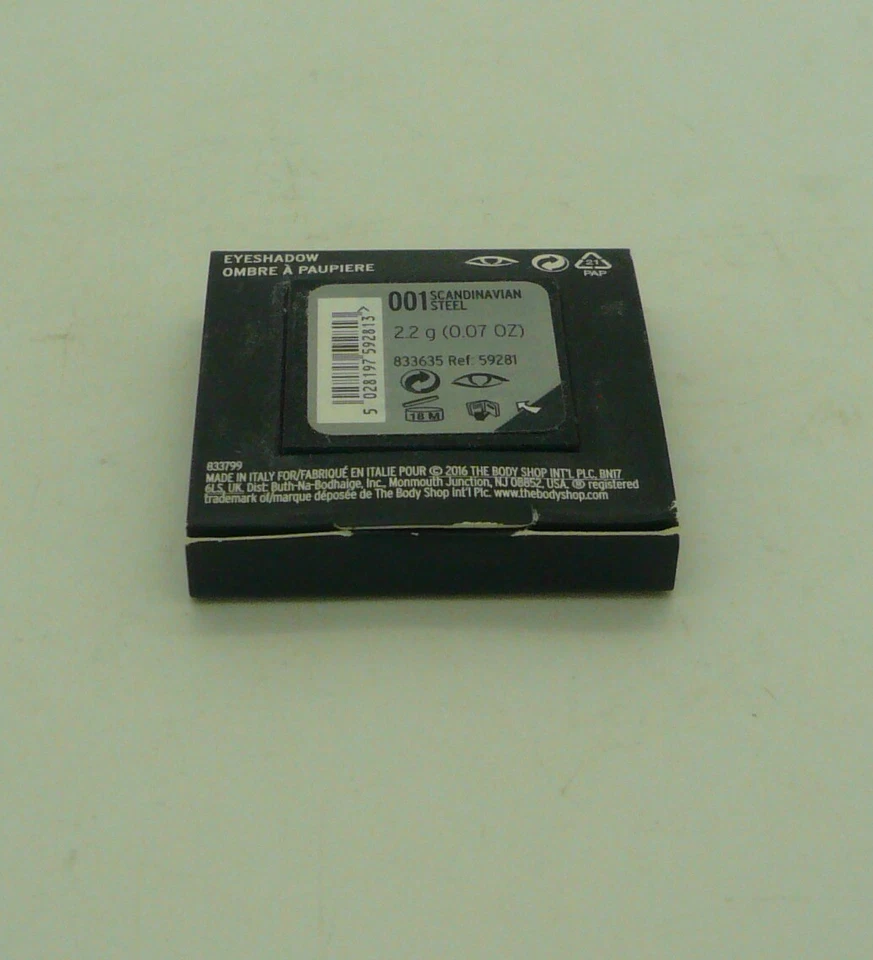 001 скандинавская сталь - тени для век The Body Shop - Изображение 1 из 1