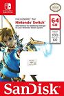 Sandisk Carte Microsdxc Uhs-I - Zelda 64 Go Nintendo Switch Officiel Neuf