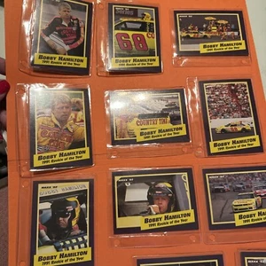 1992 Maxx BOBBY HAMILTON Complete 16 card set - Picture 1 of 6