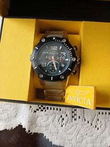 invicta speedway model #19528 chronograph stainless steel new and new battery - Picture 1 of 7