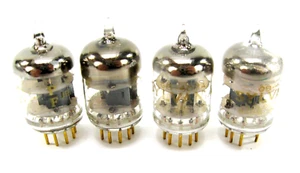 SYLVANIA GOLD BRAND GB-407A VACUUM TUBES QUAD GOLD PINS TEST NEU - Bild 1 von 2