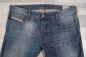 Mens Diesel ZATINY Regular Bootcut Blue Jeans W36 L34 Wash 0842C - Picture 1 of 14