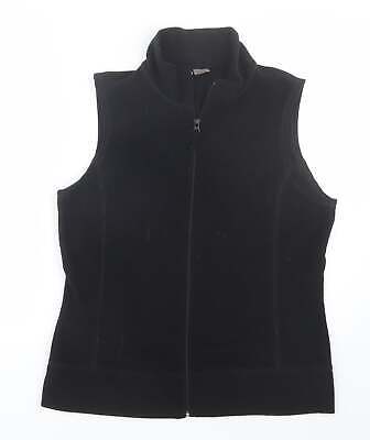 F&F Womens Black  Polyester Full Zip Sweatshirt Size 14  Zip • 7.35€
