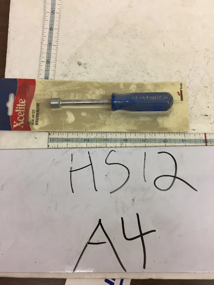 Xcelite Hollow Shaft Nut Nutdriver Blue 6.5 Inches 12, 3/8" New $30 NOT “HS” - Image 1 of 1