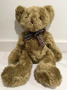 Soft Classics Vintage Toys R Us Geoffrey Inc. Plush Teddy Bear Brown 1995 12” - Picture 1 of 12