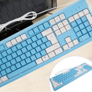 Office Keyboard Wired Wired USB Keyboard Computer Keyboard Wired Gamer Keyboard - Picture 1 of 12