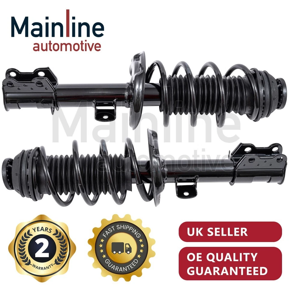 Shock Absorber Strut & Coil Spring Assembly for Vauxhall Corsa D Front L/R SET - Image 1 of 4