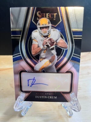 Dustin Crum 2022 Panini Select Draft Picks - Rookie Signatures #RS-DCR (AU, RC) - Image 1 of 2