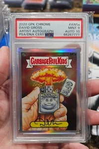 2020 Garbage Pail Kids AN5a Adam Burn Auto - Picture 1 of 1