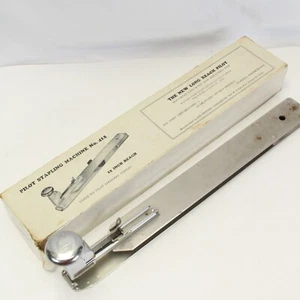 Pilot 12" Long Reach Stapler Stapling Machine Model 412 W/ Original Box - Picture 1 of 8