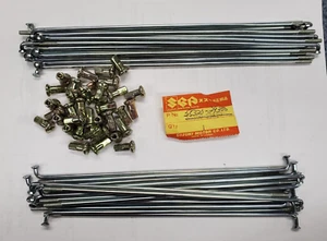 55320-29300 SUZUKI OEM FRONT SPOKE SET 77-81 TS185 DS185 DS125 TS125 DUSTER - Picture 1 of 6