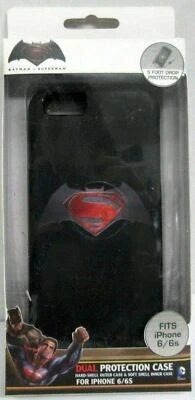 NOVA Capa Dupla Camada Sakar Batman Vs Superman iPhone 6/6s DC Comics Universe - Imagem 1 de 2