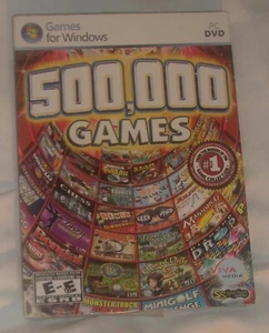 JUEGOS PARA WINDOWS PC DVD 500.000 JUEGOS PACK NUEVO PRECINTADO - Imagen 1 de 2