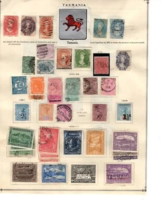 Australia States Tasmania Page of Classics - Afbeelding 1 van 1