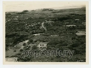 Fotografía De Colección Nicaragua Managua 1928 USMC Vista Aérea Foto Grande Matagalpa - Imagen 1 de 2