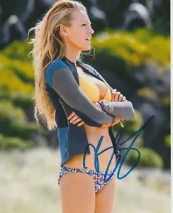 Reproducción fotográfica brillante autografiada de 8 x 10 de Blake Lively - Imagen 1 de 1