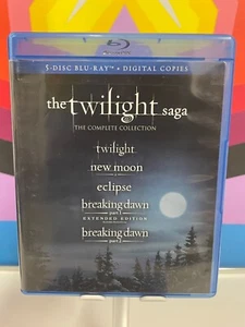 Twilight Forever: The Complete Saga (Blu-ray Disc, 2013, 5-Disc Set) - Imagen 1 de 2