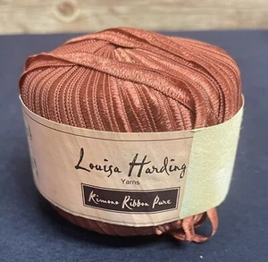Louisa Harding Yarns KIMONOBAND 100% Nylon Farbe 09 Rost 50g/102 Yds Neu - Bild 1 von 1