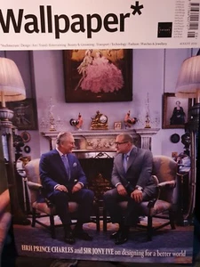 Wallpaper Magazine August 2022 Prince Charles Latest issue