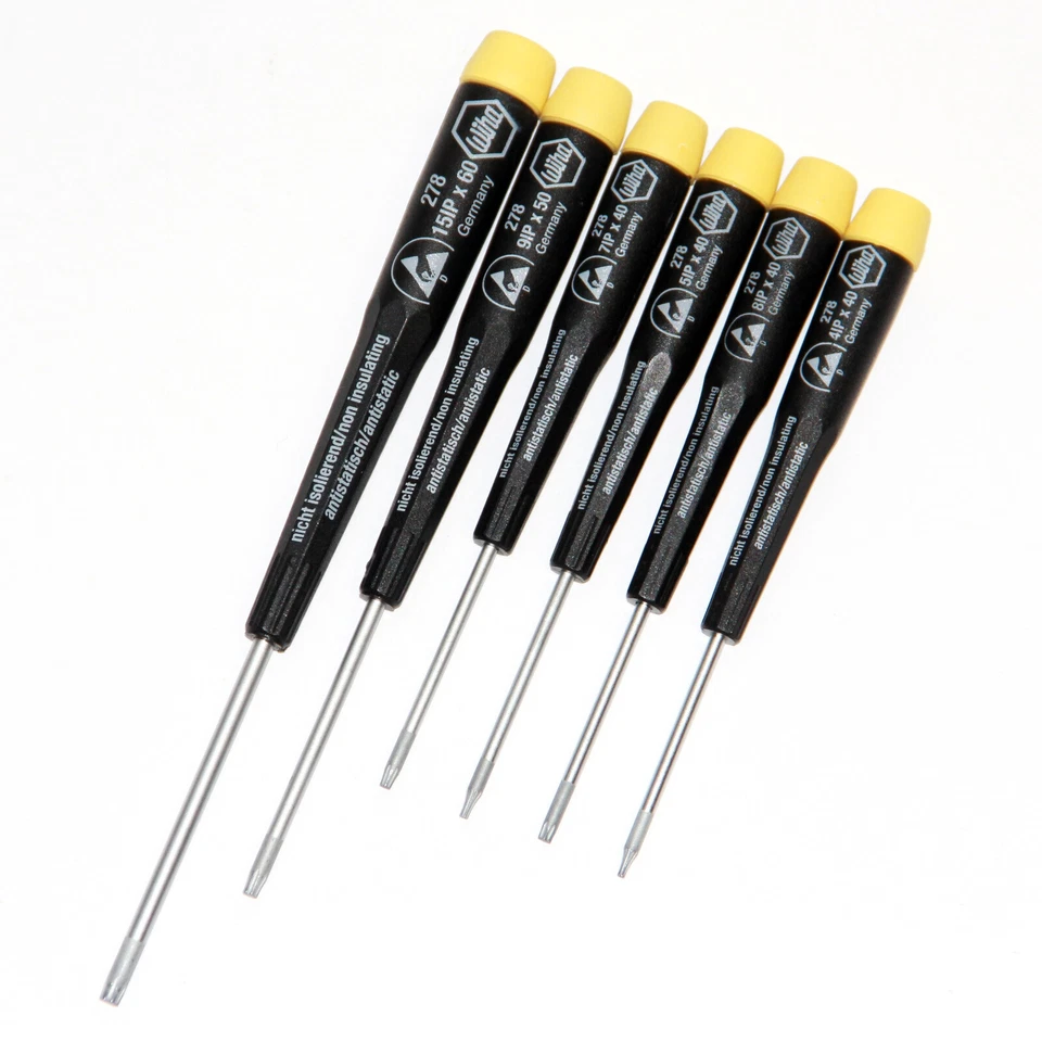 Wiha Torx Mini IP Schraubendreher Satz ESD elektrostatisch Schraubenzieher IP278 - Bild 1 von 1