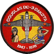 Parche DC-3 Ejercito Aire España Spanish Air Force Military Patch Army    