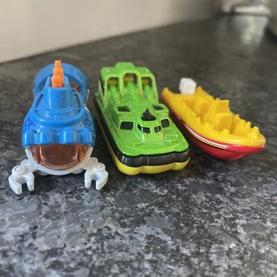 Matchbox Toy Lot Boat Deep Diver Hover Craft 6x6 All Terrain ATV  3 - Image 1 of 4