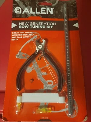 NEW Allen Generation Bow Tune Up Kit, Nock sets, Peep Sights, Kisser Buttons NEW - Image 1 of 2