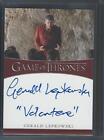 Game of Thrones Iron Ann. Serie 2 - G. Lepkowski Inscription Autograph #07