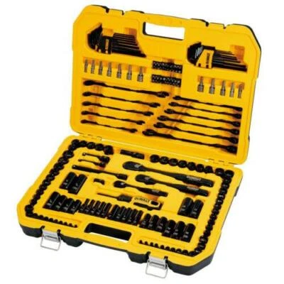 DEWALT 184 Piece Mechanics Tool Kit Spanner Socket Ratchet Set  - Image 1 of 4