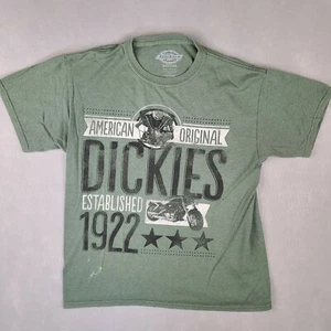 Dickies Herren T-Shirt Gr. M grün American Original Established 1922 Motorrad - Bild 1 von 8
