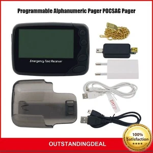Programmable Alphanumeric Pager POCSAG Pager Emergency Text Receiver Kit ot25 #A - Picture 1 of 4
