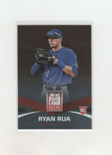 2015 Panini Elite Ryan Rua #20 Rookie RC Texas Rangers