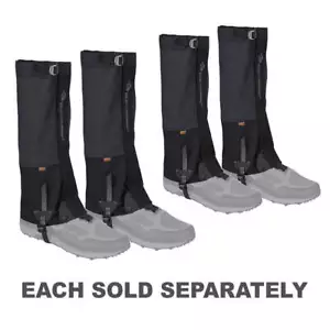 Quagmire Event Gaiters Black Super Hard Wearing Waterproof Breathable Fabric - Picture 1 of 5