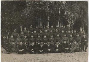 ALTES WELTKRIEG FOTO UNGEWÖHNLICHE GRUPPIERUNG VON ARMEE UND ROYAL NAVY FORCES UM 1915 - Bild 1 von 1
