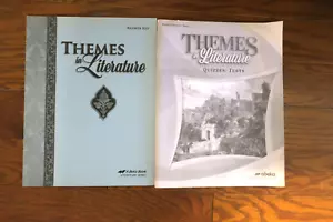 Abeka A Beka 9th grade Themes In Literature Quiz + Test Key - Foto 1 di 1
