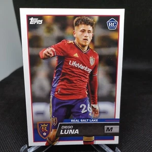 2023 Topps Chrome MLS Diego Luna Base Real Salt Lake #9 (RC) - Picture 1 of 2