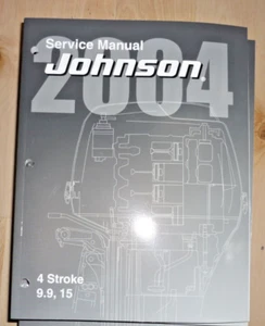 Manual de servicio Johnson 2004 4 tiempos 9,9, 15 - Imagen 1 de 1