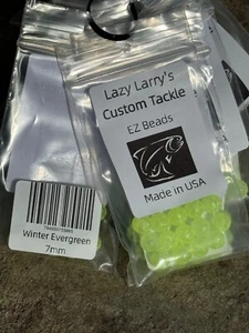 Lazy Larry's E-Z Systems 7 mm Winter Evergreen, Perlen zum einfachen Wechseln, 1er Pack - Bild 1 von 3