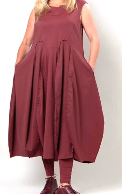 NUEVO ROUNDHOLZ BLACK LABEL Vestido Techno Elástico Tulipán XL Ajuste y Acampanado Foto 1 de 4