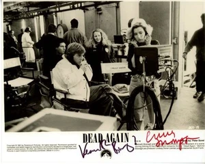 EMMA THOMPSON and KENNETH BRANAGH Signed 8x10 DEAD AGAIN Photo - Picture 1 of 1