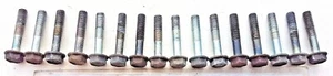 Honda CBR1100 Blackbird Engine Oil Sump Pan Mounting Bolts set 2002 CBR 1100 - Picture 1 of 1