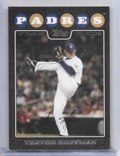 Trevor Hoffman San Diego Padres 2005 Topps Black #203 Serial  /57